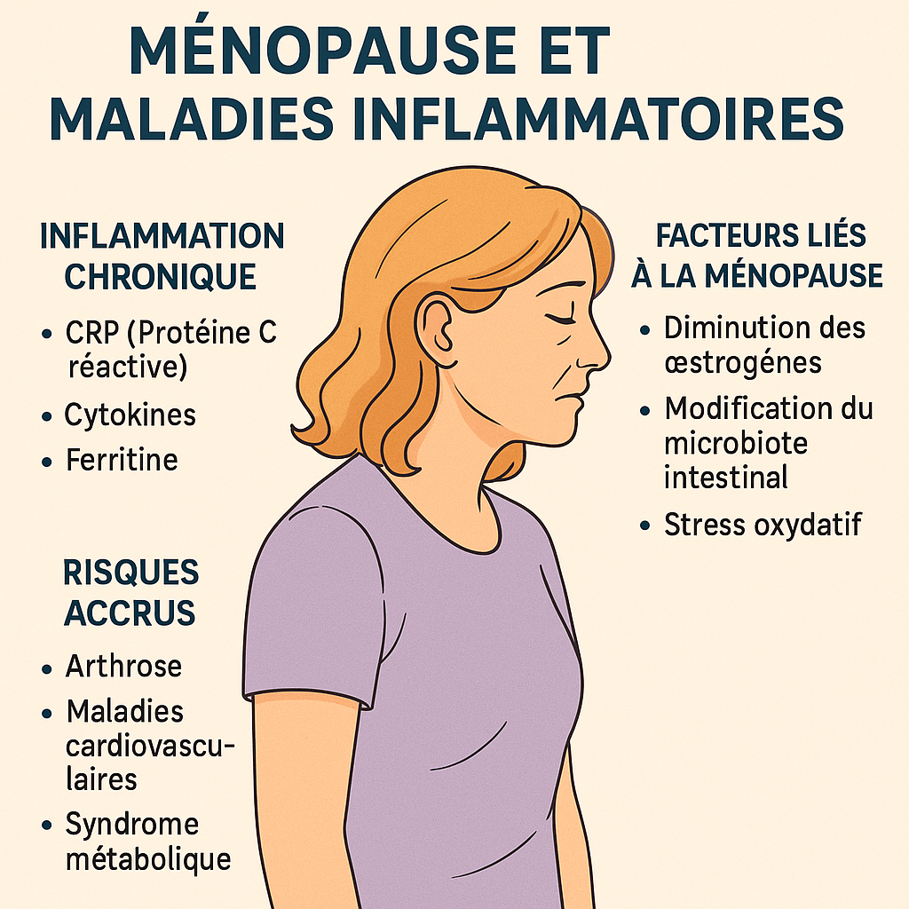 Ménopause et maladies inflammatoires : un lien souvent ignoré
